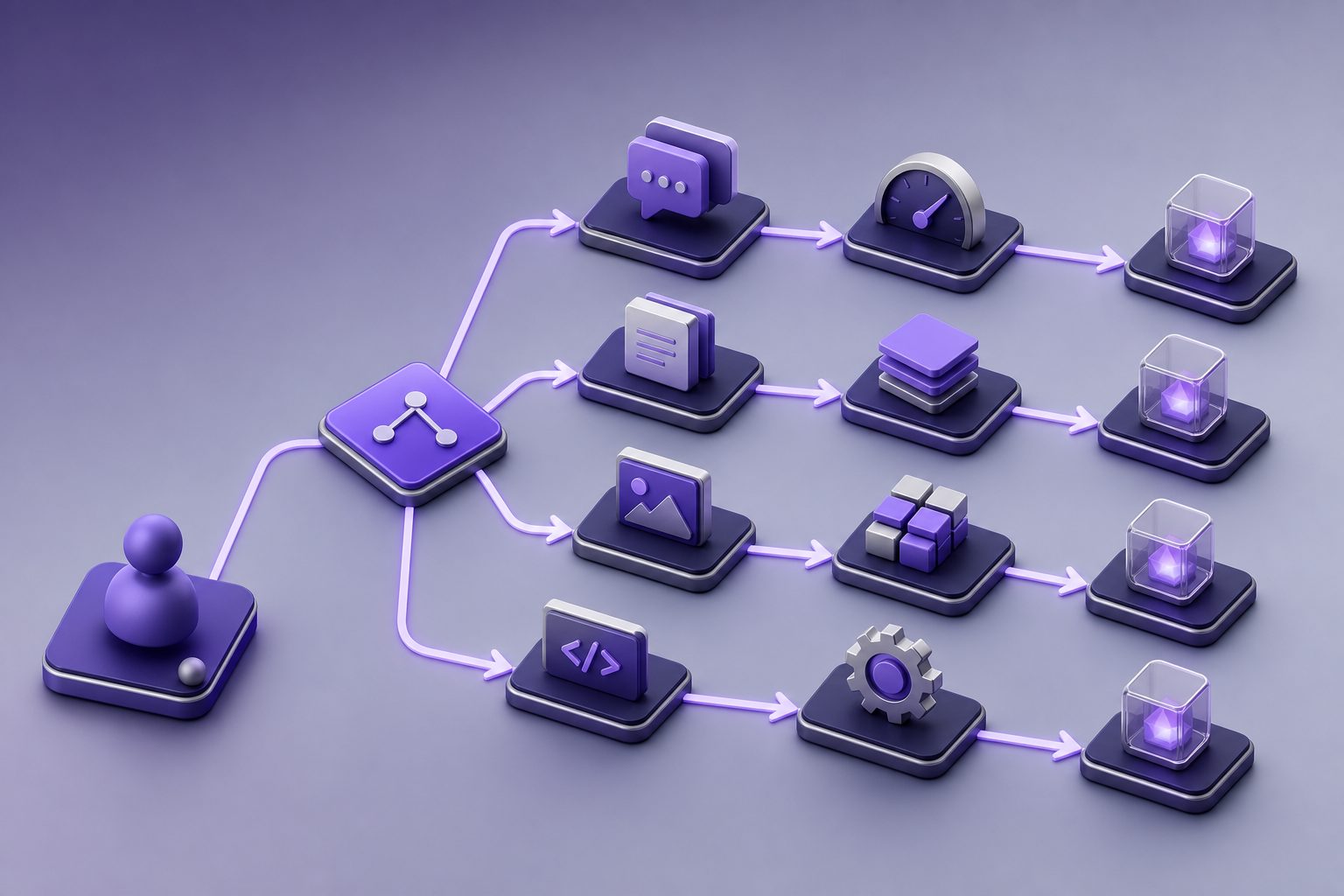 Flowchart for choosing an ai token discount strategy by workload type