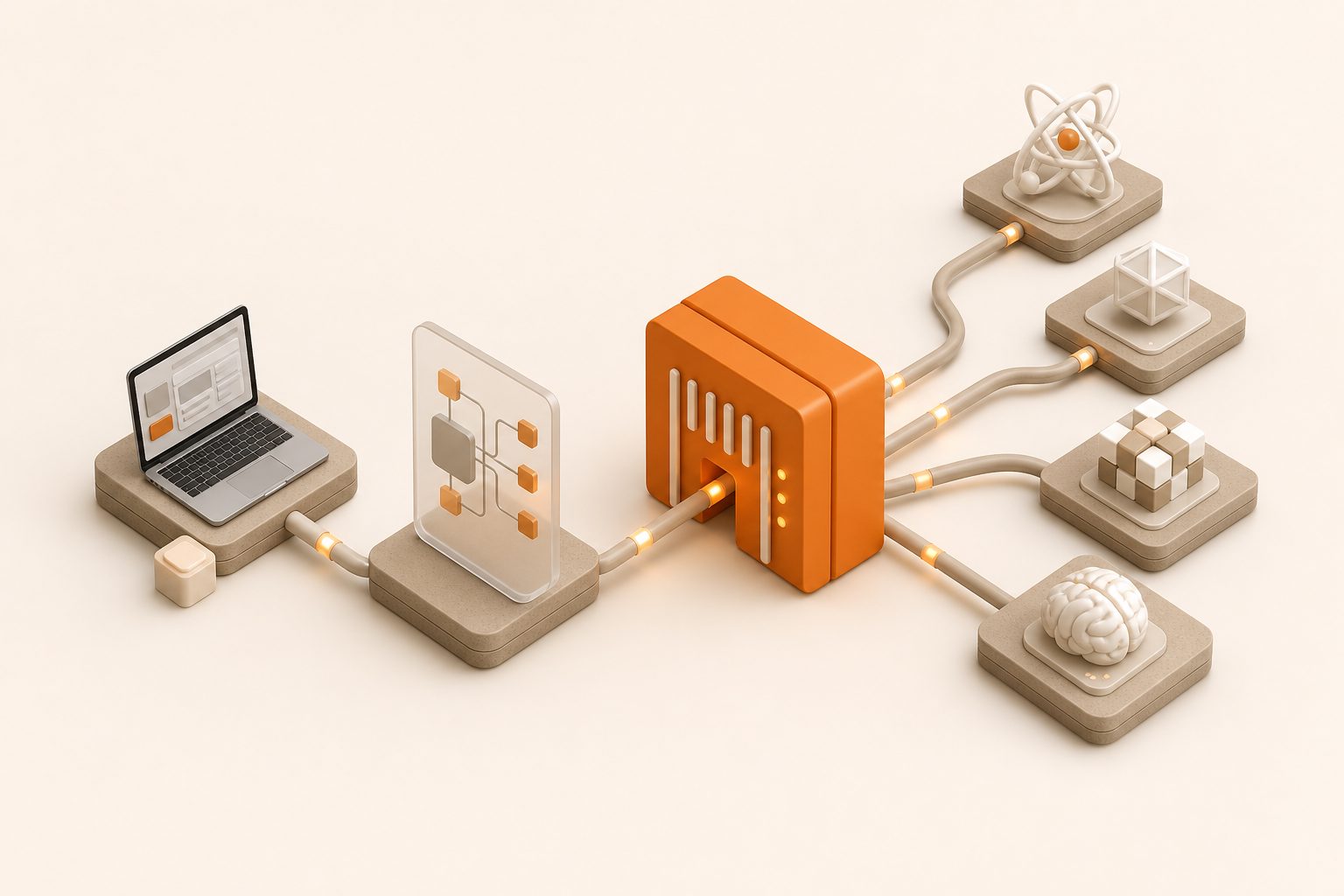 What an AI gateway does between an app and multiple model providers